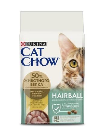 Cat Chow Hairball Control Контроль образования комков шерсти 400г