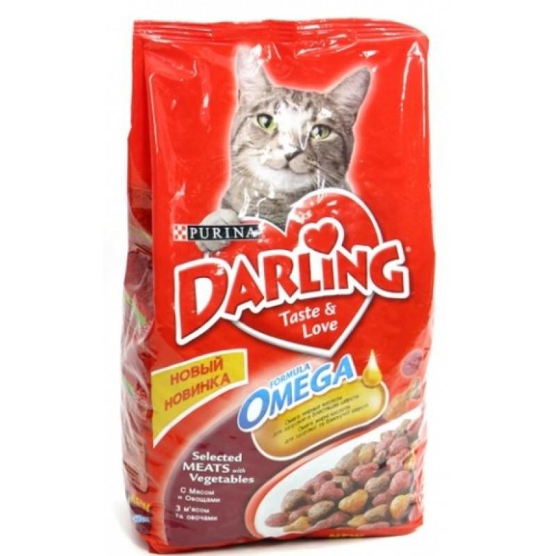 Darling Сухой корм для кошек "Мясо по домашнему с овощами" 10кг