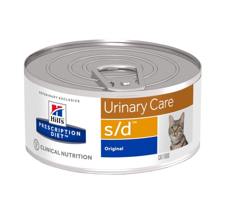 Hill's s/d Urinary Care Диета для кошек для здоровья мочевыводящих путей 156г (банка)