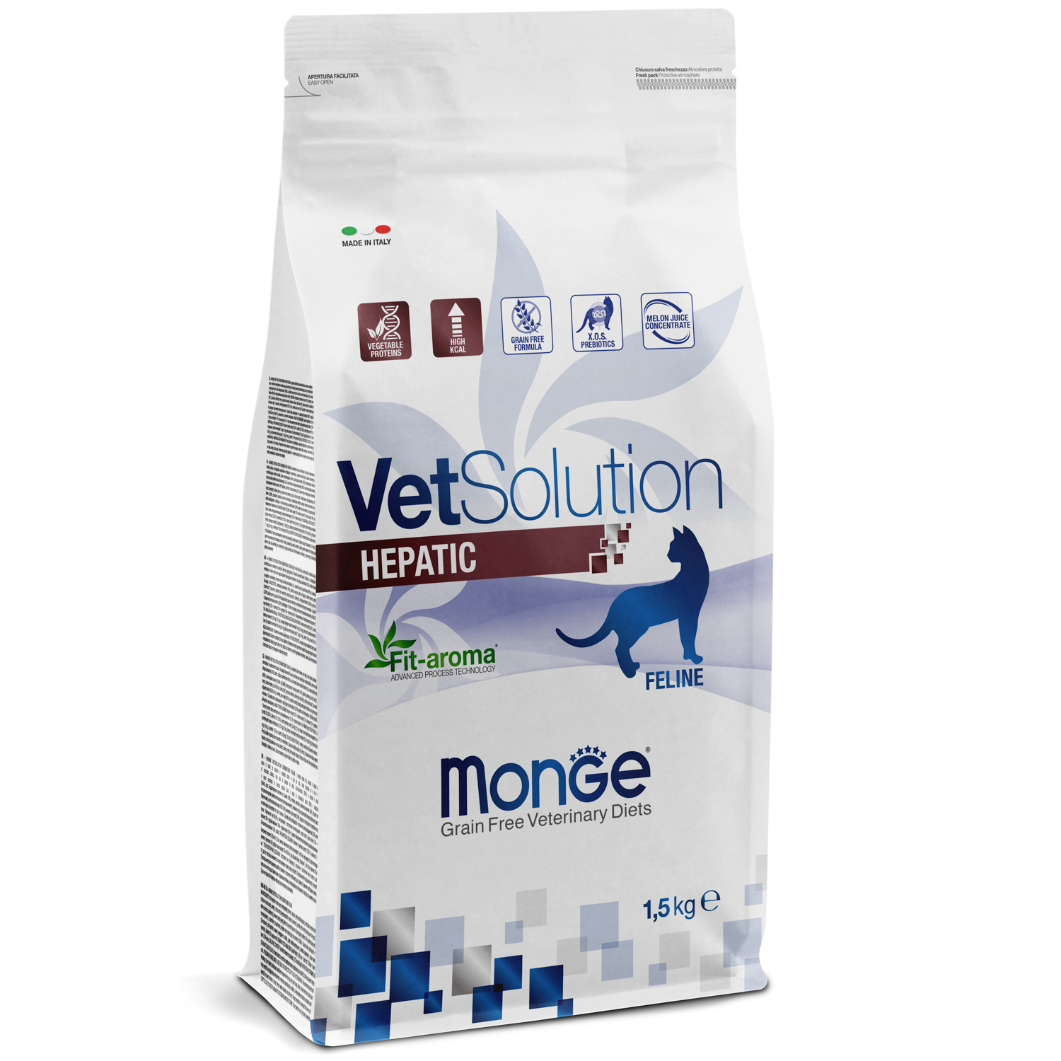 Monge VetSolution Cat Hepatic диета для кошек Гепатик 1,5кг