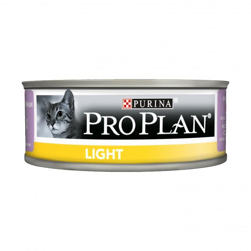 Pro Plan Light 85г (кусочки в соусе, индейка)