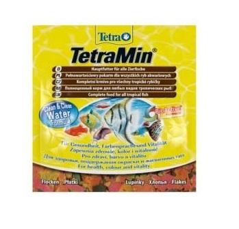 TetraMin корм для всех видов тропических рыб в виде хлопьев 12г