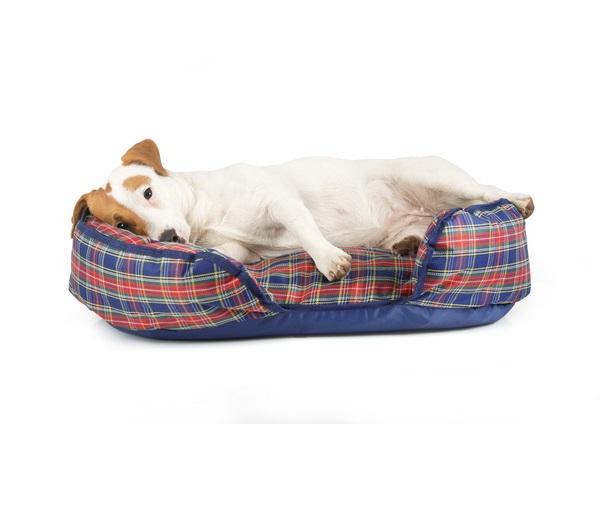 TiTBiT Лежак для собак с наполнителем из лузги гречихи 70x45 см