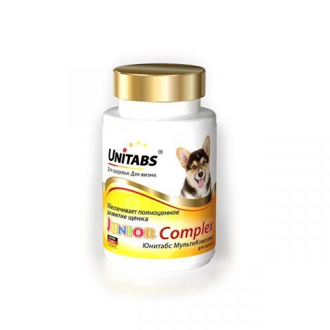 Unitabs JuniorComplex Витамины c B9 для щенков 100 таб  