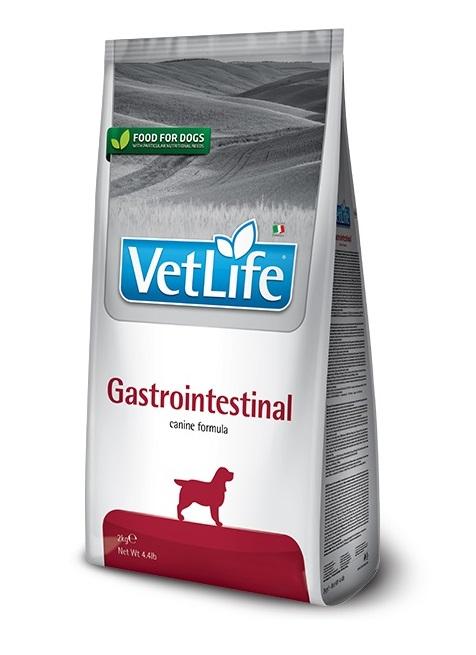 Vet Life GASTRO-INTESTINAL Диета собак при заболеваниях желудочно-кишечного тракта 2кг