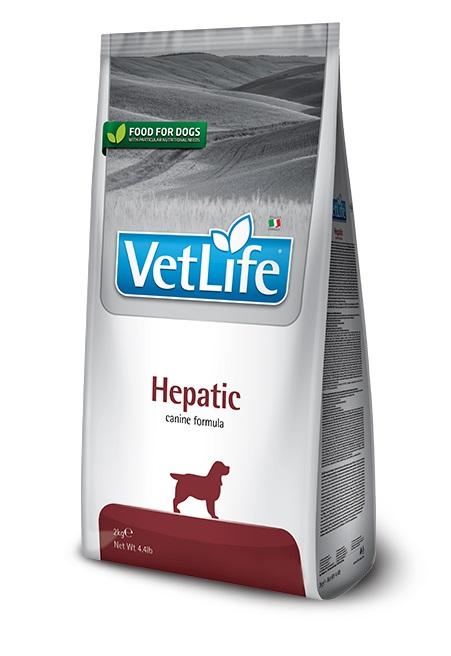 Vet Life Hepatic Диета для собак при заболеваниях печени 2кг