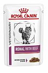 ROYAL CANIN Renal With Beef (говядина) 85г пауч