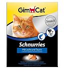 Gimcat Лакомые сердечки для кошек с лососем 420г/650шт