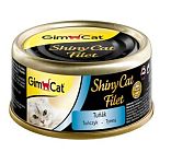Gimcat Shiny Cat Filet Консервы для кошек с тунцом (филе) 70г