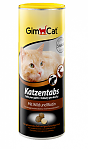 Gimcat Katzentabs Mit Wild und Biotin Таблетки для кошек с дичью 425г