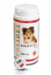 POLIDEX® Polivit-Ca plus Витамины для щенков от 1,5 до 8 месяцев 500 таб.