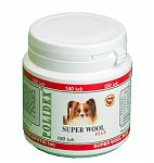POLIDEX® Super Wool plus Витамины для собак для здоровья кожи и шерсти 150 таб.