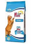Farmina Fun Cat Fish Сухой корм для взрослых кошек, со вкусом рыбы 20кг