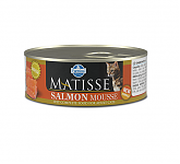 Корм влажный Matisse Mousse Salmon, 85г мусс с лососем. д/взр. кошек