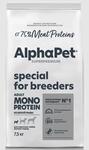 Сухой корм AlphaPet Superpremium MONOPROTEIN из белой рыбы для взрослых собак мелких пород 7,5 кг