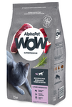 Сухой корм AlphaPet WOW Superpremium для взрослых домашних кошек, с уткой и потрошками 7 кг