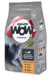 Сухой корм AlphaPet WOW Superpremium для взрослых стерилизованных кошек, с индейкой и потрошками 7 кг