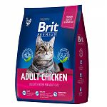 Brit Premium Cat Adult Chicken Корм для взрослых кошек с курицей 8кг