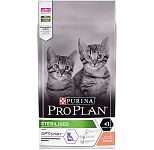 Pro Plan Sterilised Kitten Для стерилизованных котят (лосось) 3кг
