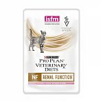 Pro Plan NF Renal Function Рацион для кошек с лососем 85 гр (пауч)