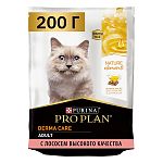 Purina Pro Plan Nature Elements Корм для взрослых кошек (красивая шерсть и здоровая кожа), с лососем 200г
