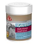 8in1 Excel Small breed Multi Vitamin Мультивитамины для собак малых пород 70шт