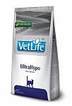 Vet Life ULTRAHYPO Диета для кошек при пищевой аллергии и непереносимости 400г