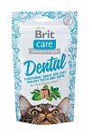 Brit Care Лакомство для кошек Dental для очистки зубов 50г