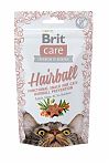 Brit Care Лакомство для кошек Hairball для вывода комков шерсти 50г   