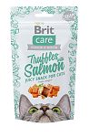 Brit Care Лакомство для кошек Truffles Salmon подушечки с лососем 50г  