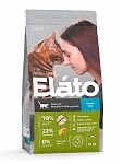Elato Holistic Adult Cat Ocean Fish/Beautiful & Shiny Cat Hair Полнорационный корм для взрослых кошек с рыбой / для красивой и блестящей шерсти кошек 1,5кг