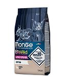 Monge Bwild Kitten Low Grain Goose Корм из мяса гуся для котят 1,5кг 
