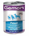 Gemon Dog Light Консервы для собак облегченный паштет тунец 400г