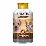 Шампунь KERATIN+ Intensive для жесткошерстных пород кошек и собак 400мл