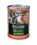 Monge BeWild GF All Breeds Adult Консервы из индейки с тыквой и кабачками для собак всех пород 400г