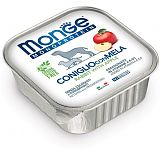 Monge Dog Monoproteico Монопротеиновые консервы паштет из кролика с яблоками 150г