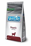 Vet Life Hepatic Диета для собак при заболеваниях печени 2кг