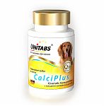 Unitabs CalciPlus Витамины с Q10 для собак 100 таб