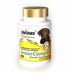 Unitabs SeniorComplex Витамины с Q10 для собак старше 7 лет 100 таб  