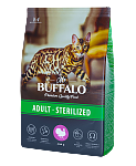 Mr.Buffalo STERILIZED 400г (индейка) для кошек