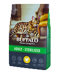 Mr.Buffalo STERILIZED 400г (курица) для кошек