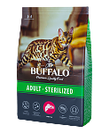Mr.Buffalo STERILIZED 400г (лосось) для кошек