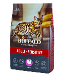 Mr.Buffalo ADULT SENSITIVE 400г (индейка) для кошек