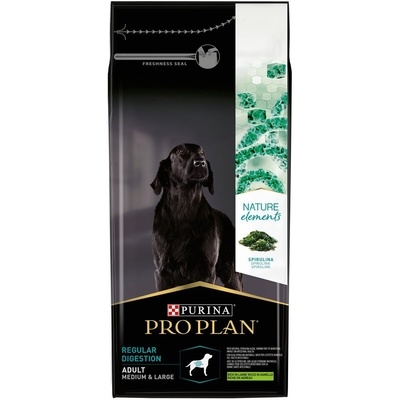 Pro Plan Nature Elements Корм для взрослых собак средних и крупных пород, с высоким содержанием ягненка 10кг