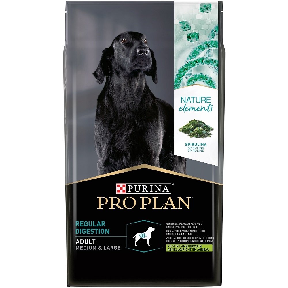 Pro Plan Nature Elements Корм для взрослых собак средних и крупных пород, с высоким содержанием ягненка 2кг