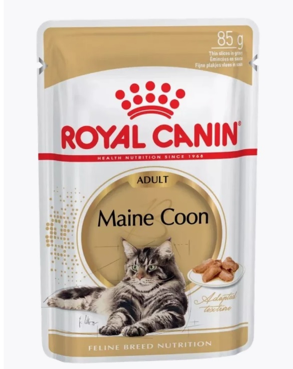 ROYAL CANIN Adult Maine Coon Влажный корм для мейн-кунов (в соусе) 28шт*85гр