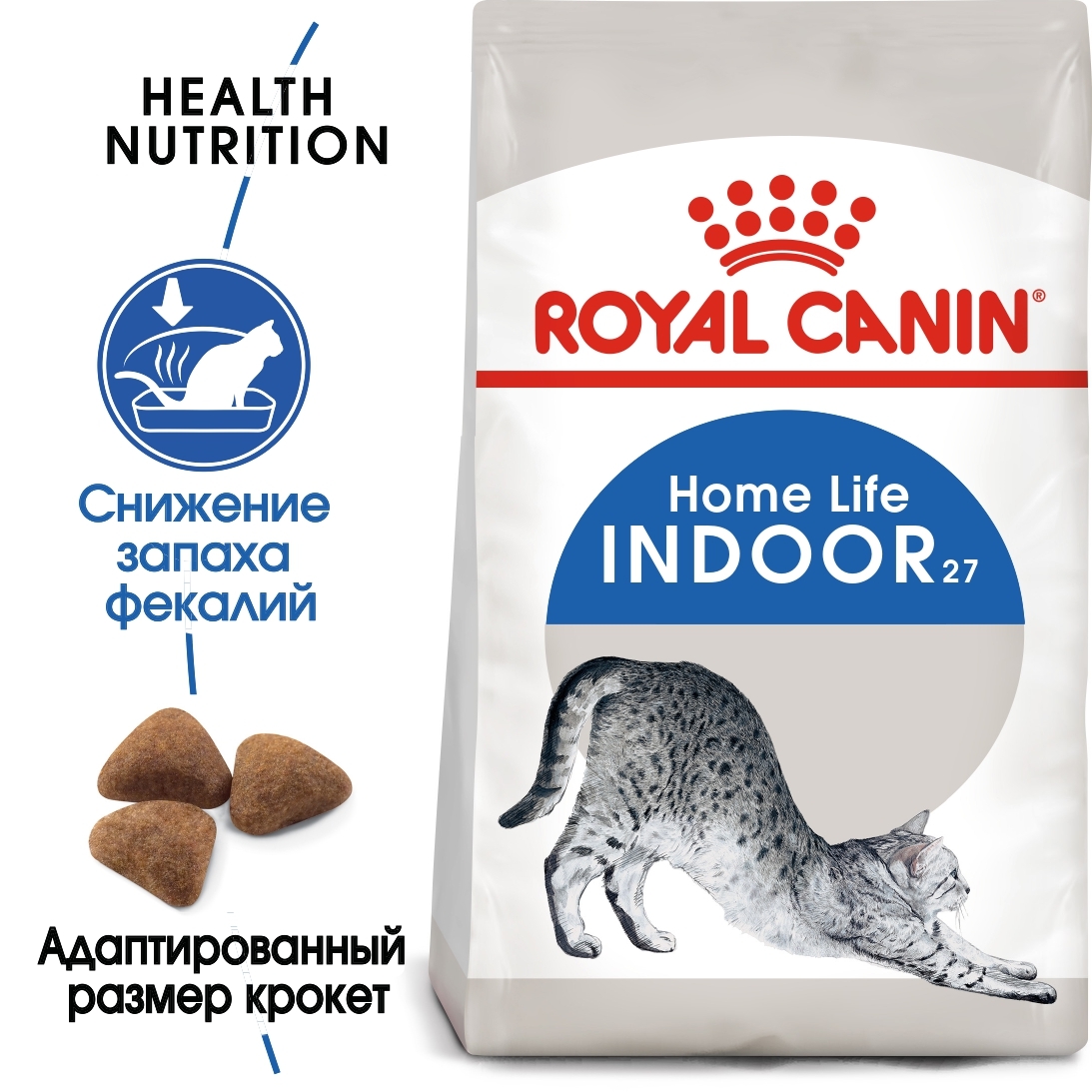 ROYAL CANIN Home Life Indoor 27 Сухой корм для кошек, живущих в помещении 400г