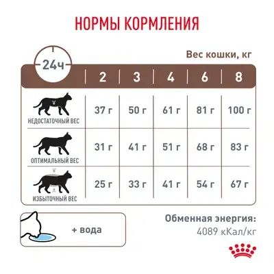 ROYAL CANIN Gastrointestinal for Cat Cухой корм для взрослых кошек при расстройствах пищеварения 350гр.