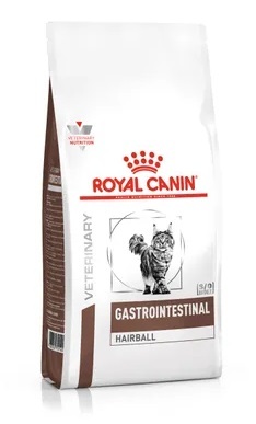 ROYAL CANIN Gastrointestinal Hairball for Cat Сухой корм для взрослых кошек для профилактики образования волосяных комочков 350г