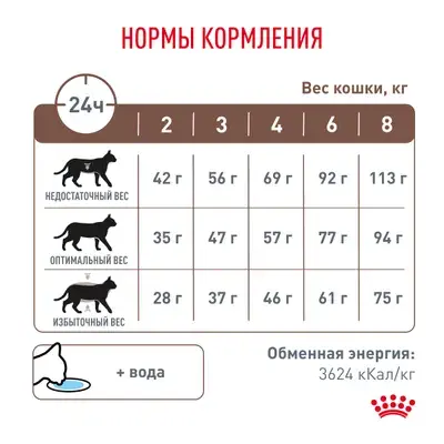 ROYAL CANIN Gastrointestinal Hairball for Cat Сухой корм для взрослых кошек для профилактики образования волосяных комочков 350г